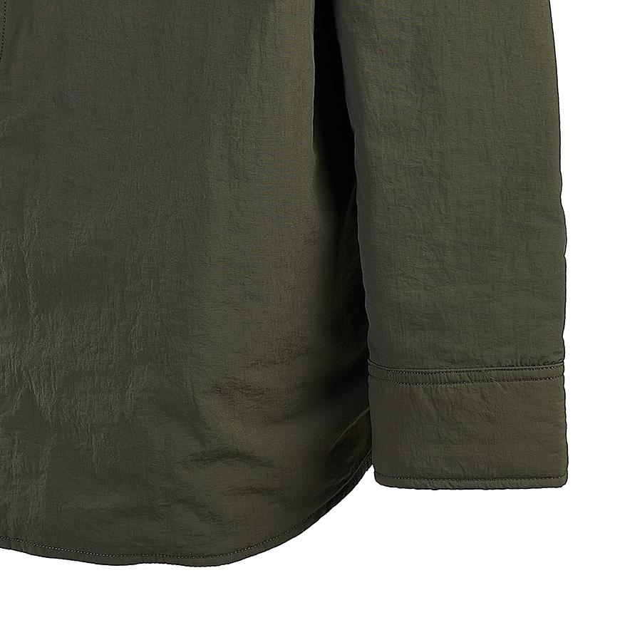 Maison Kitsune Bold Fox Head Patch Padded Overshirt for Men LM02113WQ4019 MG