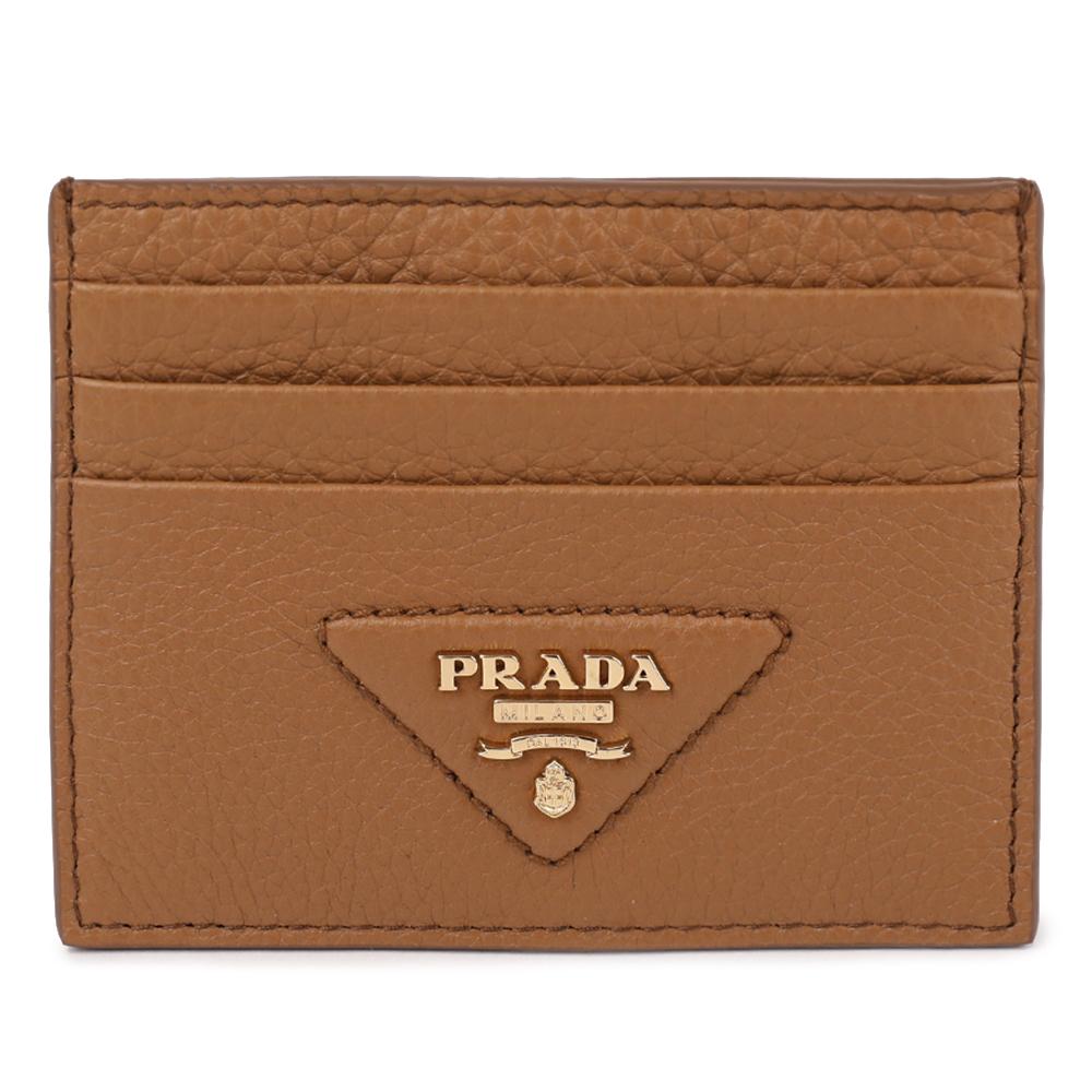 PRADA Leather Card Holder Wallet 1MC025 2BBE F03CW