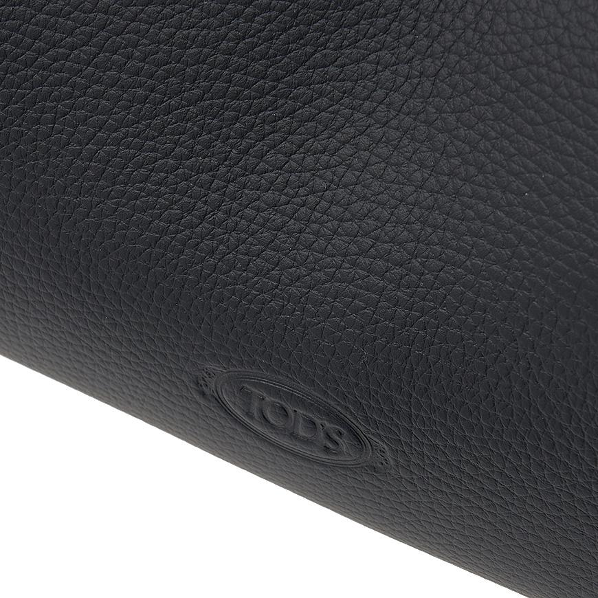 Tods Mini Shoulder Tote Bag Women’s New Collection Black Leather