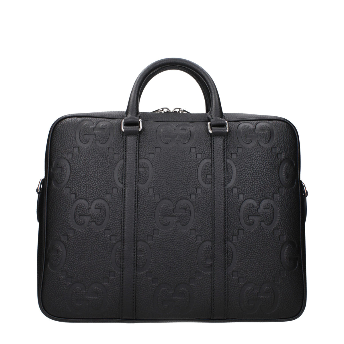GUCCI Black Leather Briefcase
