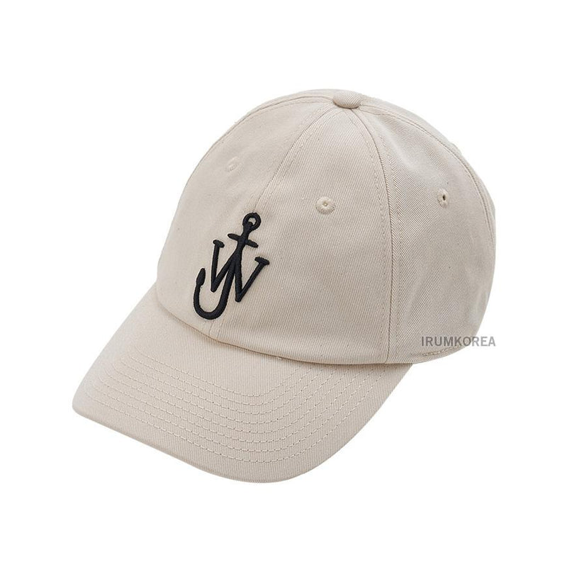 JW ANDERSON Unisex Cotton Baseball Cap White
