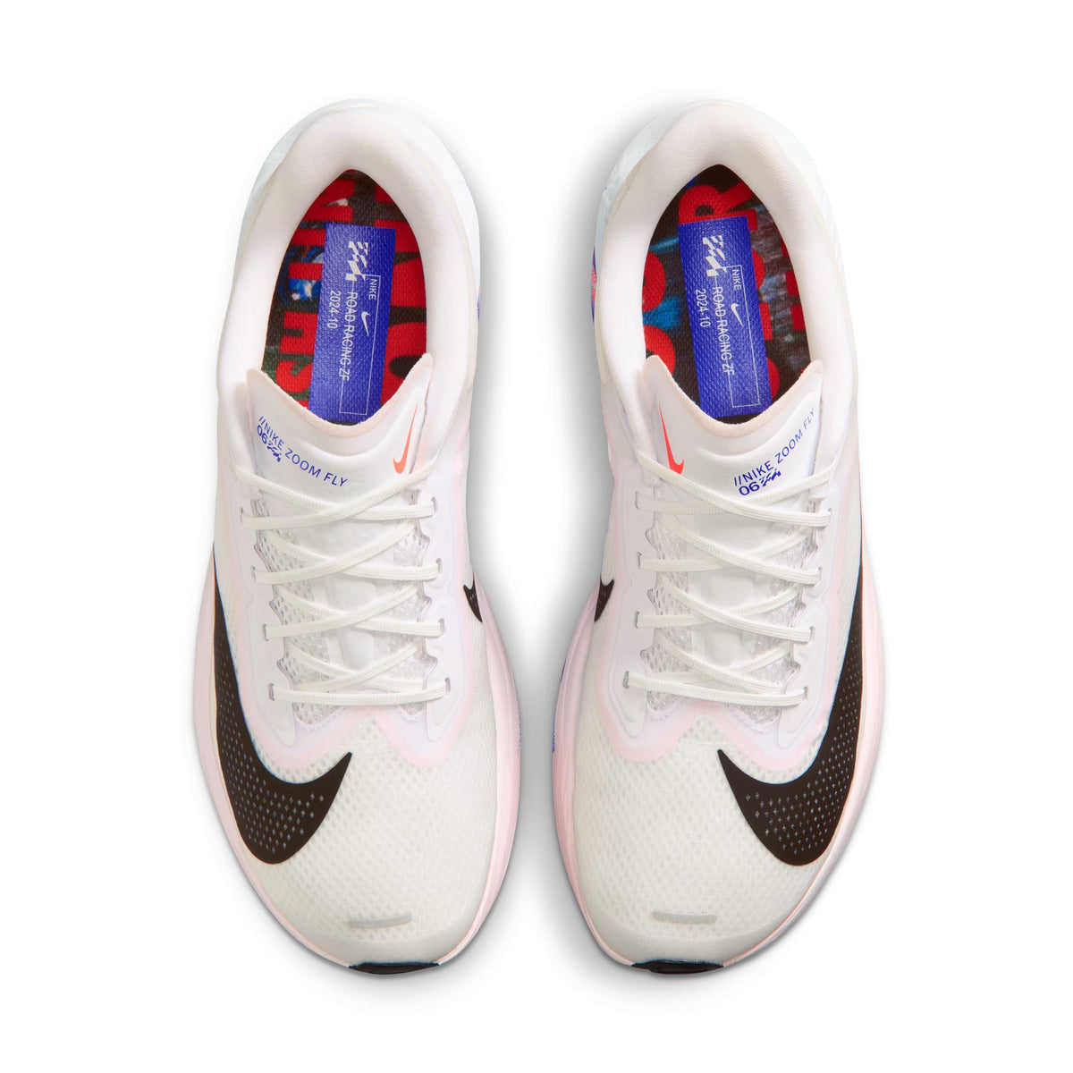 Nike Zoom Fly 6 White Silt Red Low-Top Running Shoes II7285 100