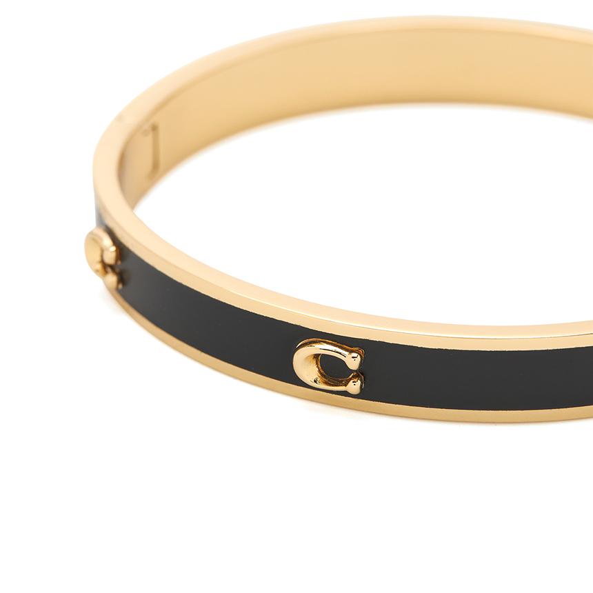Coach Signature Women’s Bangle Bracelet 422719 GLD 001
