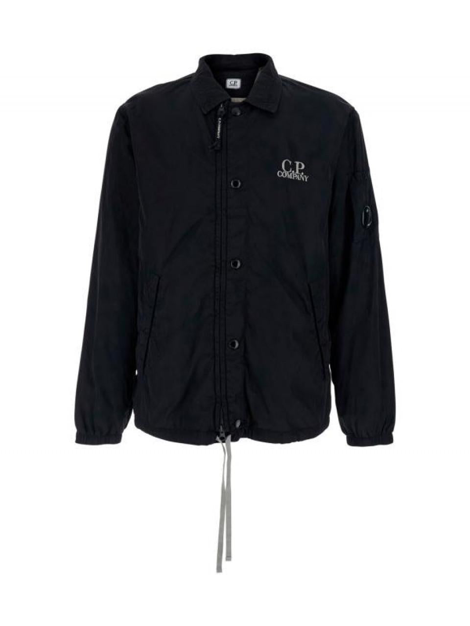 CP Company Chrome-R Graphic Zip Overshirt Jacket
