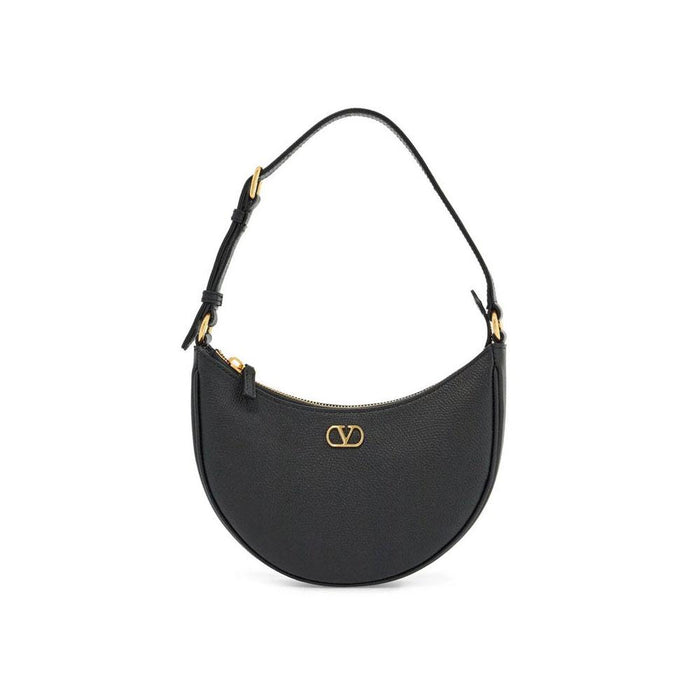 VALENTINO Mini V Logo Shoulder Bag Black 6W2P0AK3 SNP 0NO