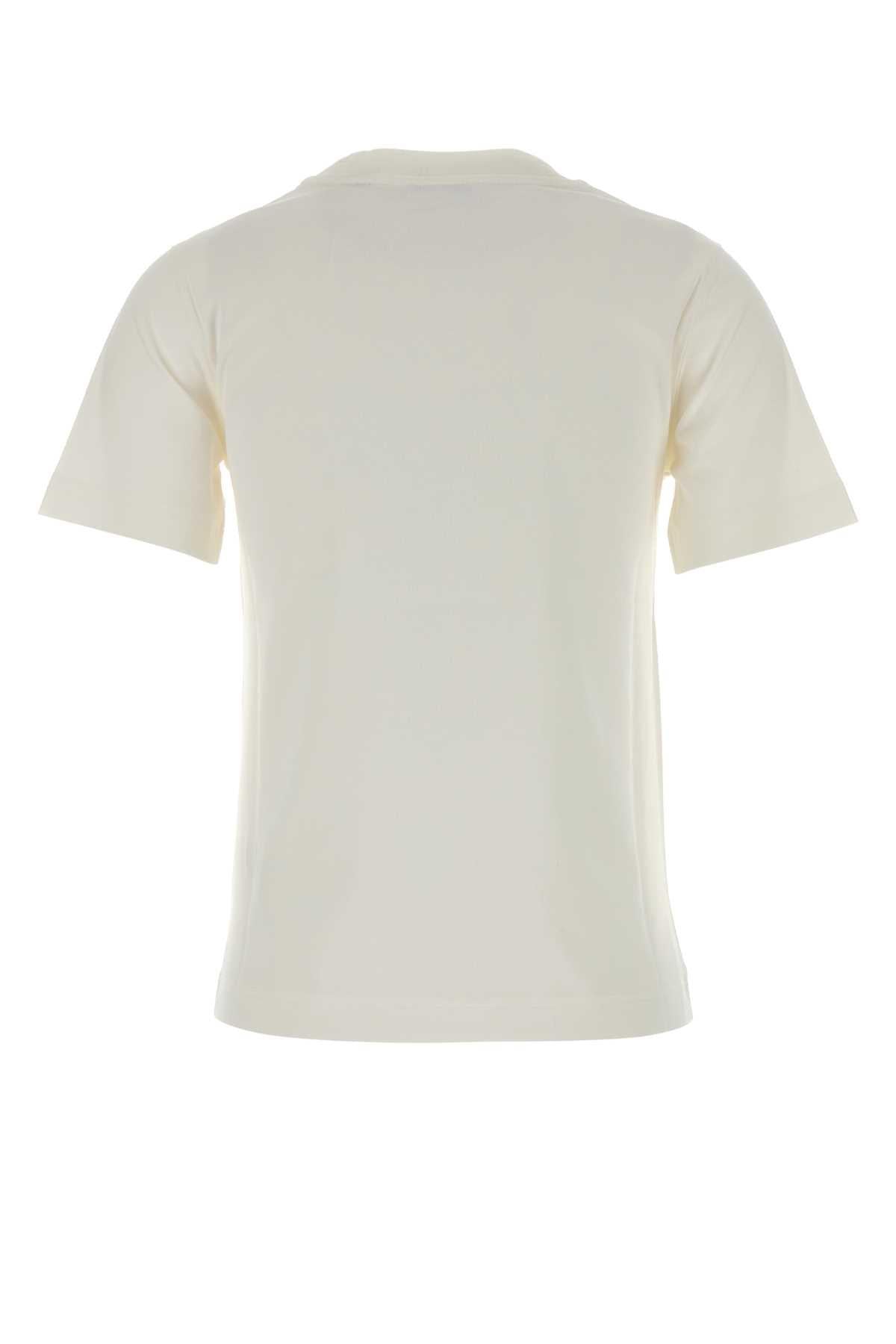 BURBERRY Short Sleeve T-Shirt Black Cotton Women’s Top