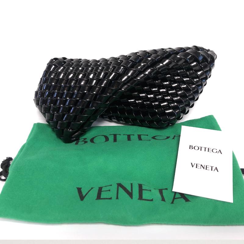 Bottega Veneta Black Structured Clutch Bag 680562V1GN08803