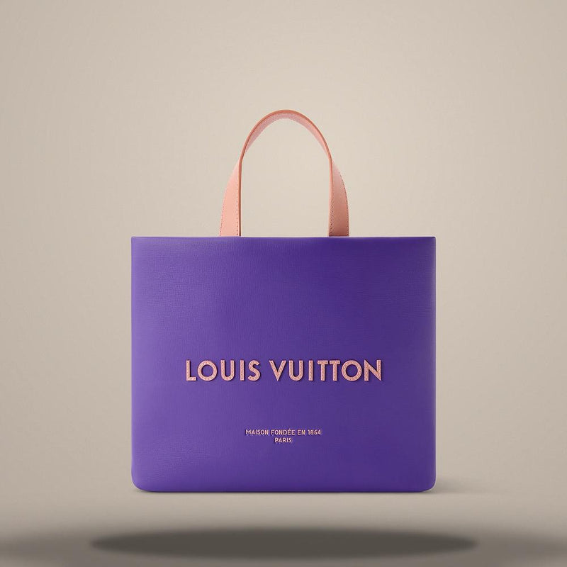 Louis Vuitton Mini Shopper Tote Bag Purple M27969