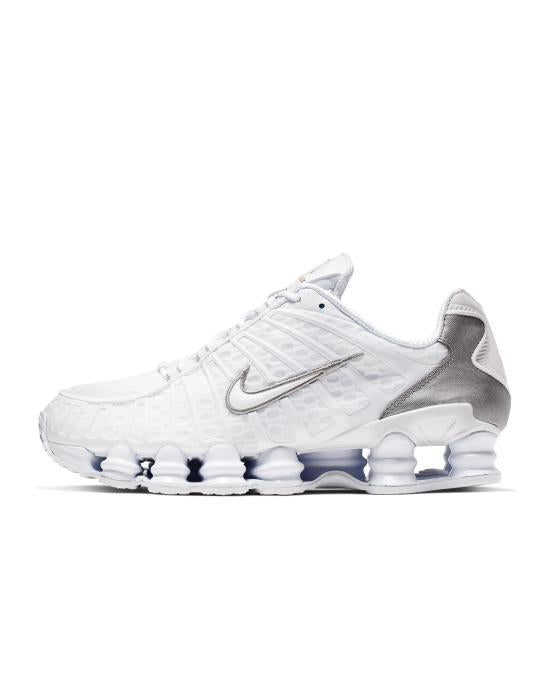 Nike Shox TL White Mesh Leather Men’s Sneakers