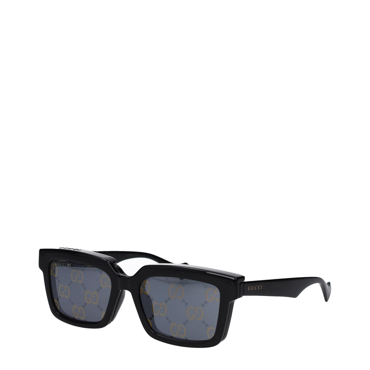 GUCCI Black Acetate Square Sunglasses Men
