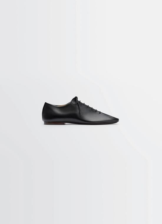 Lemaire Black Mule Slippers FO0245 LL0023999