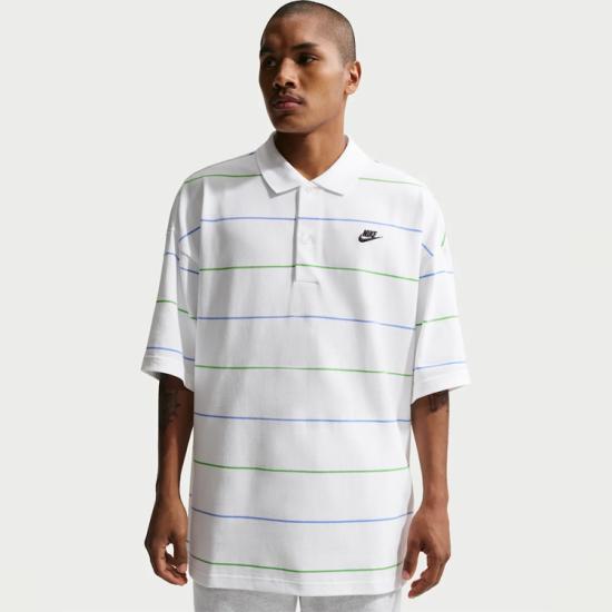 Nike White Short-Sleeve T-Shirt Men’s Cotton Tee