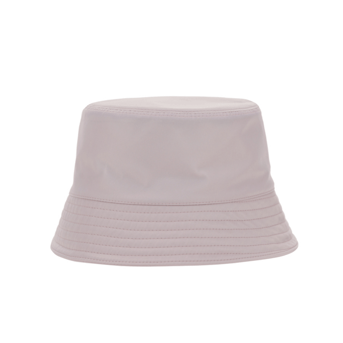 PRADA Re-Nylon Triangle Logo Bucket Hat for Women