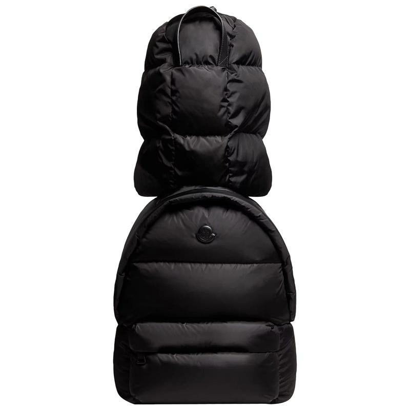 Moncler Karak Hood Black Nylon Backpack