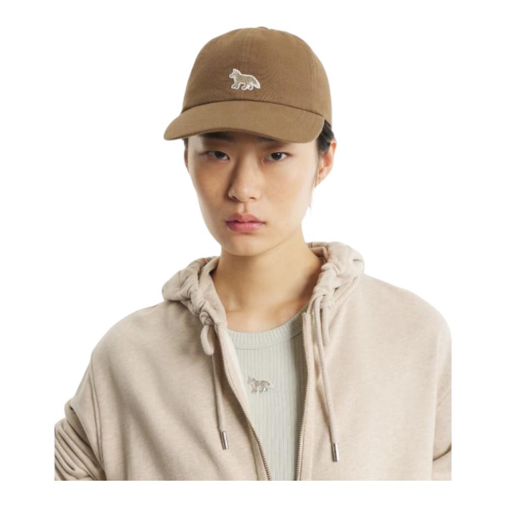 Maison Kitsune Baby Fox Logo Cap Brown
