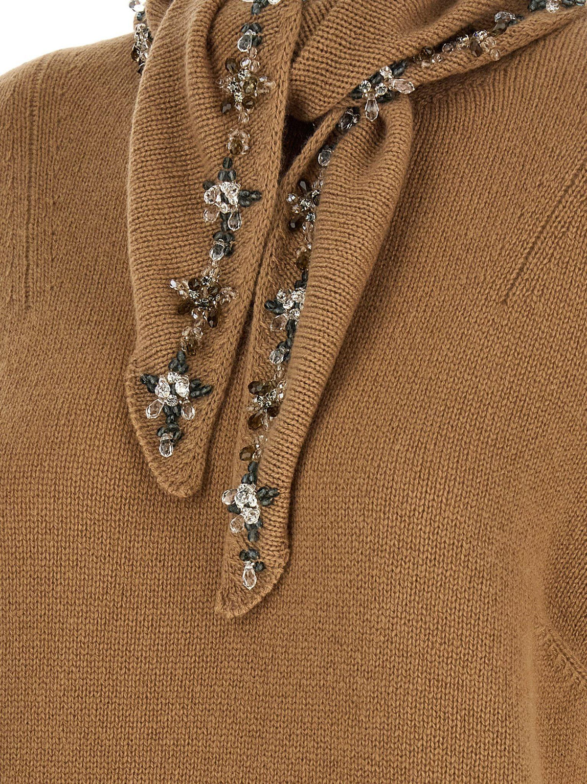 PRADA Wool Knit Cardigan Women’s FW Gray