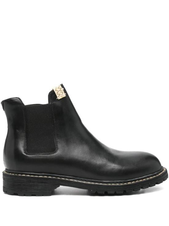 Visvim Black Leather Boots 0125202002006 BLACK
