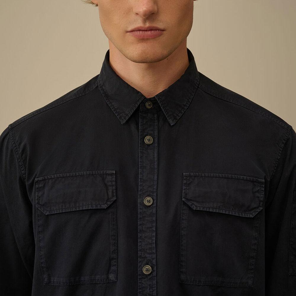 CP Company Organic Cotton Gabardine Men's Long Sleeve Shirt