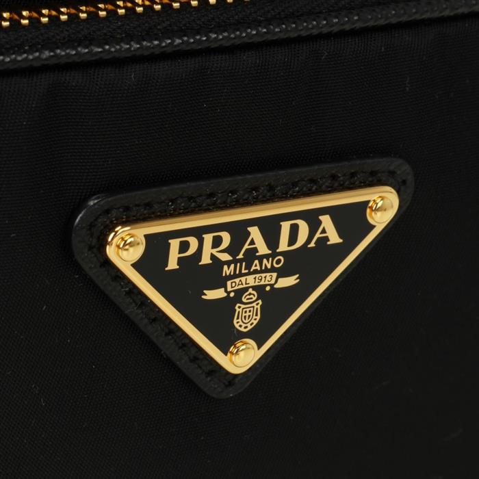 PRADA Re-Nylon Mini Shoulder Bag Black