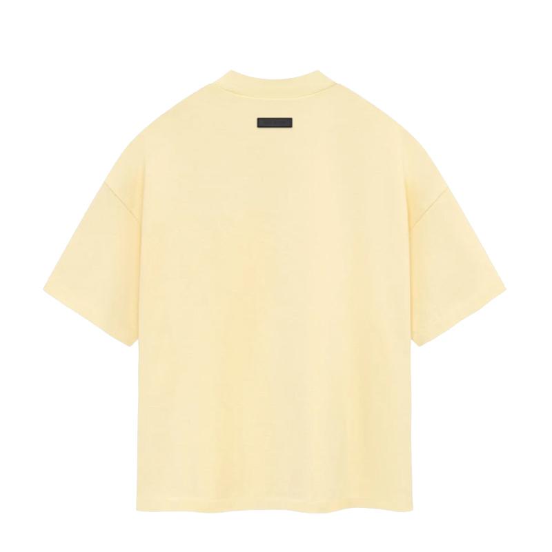 Fear of God Essentials Heavyweight Jersey T-Shirt Yellow