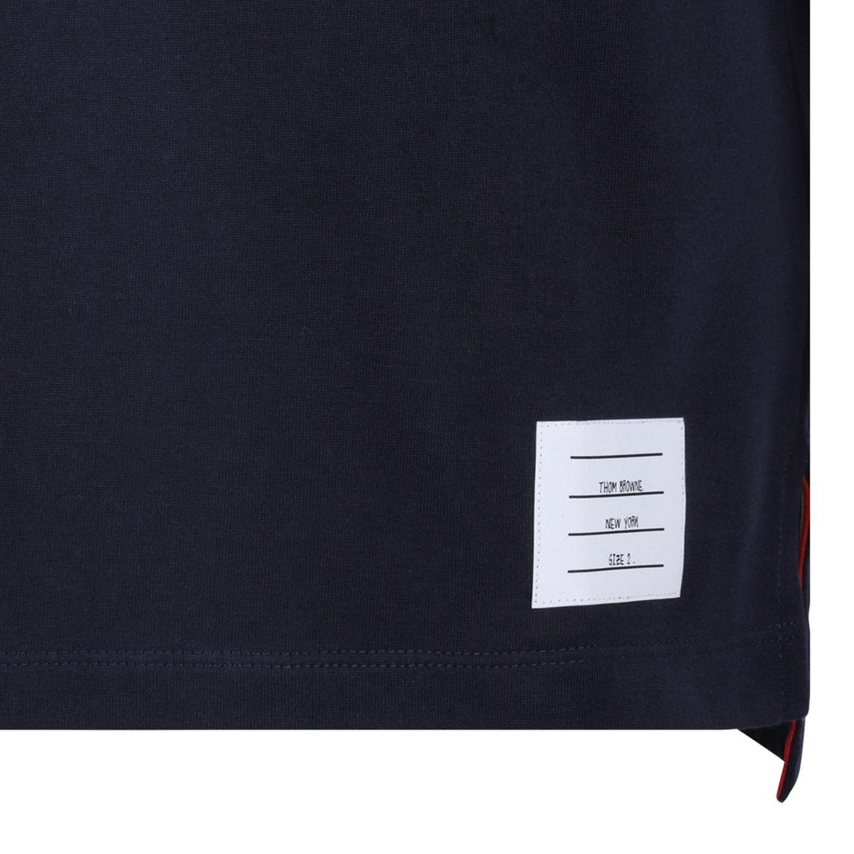 THOM BROWNE Cotton Short Sleeve T-Shirt