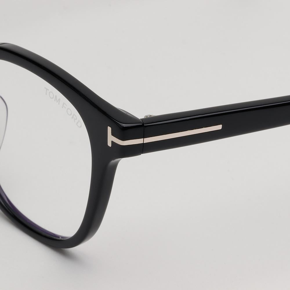 TOM FORD Blue Light Blocking Acetate Eyeglasses Asian Fit Unisex TF6015KB 001