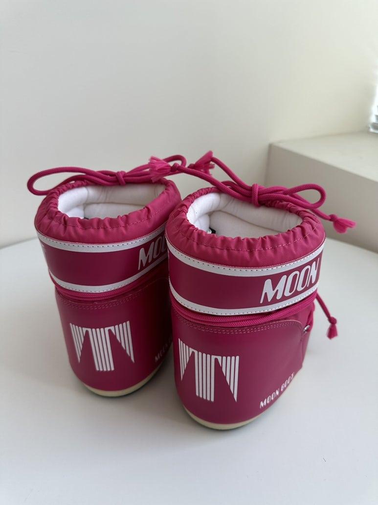 MOON BOOT Icon Low Snow Boots Bougainvillea Women’s Winter Boots