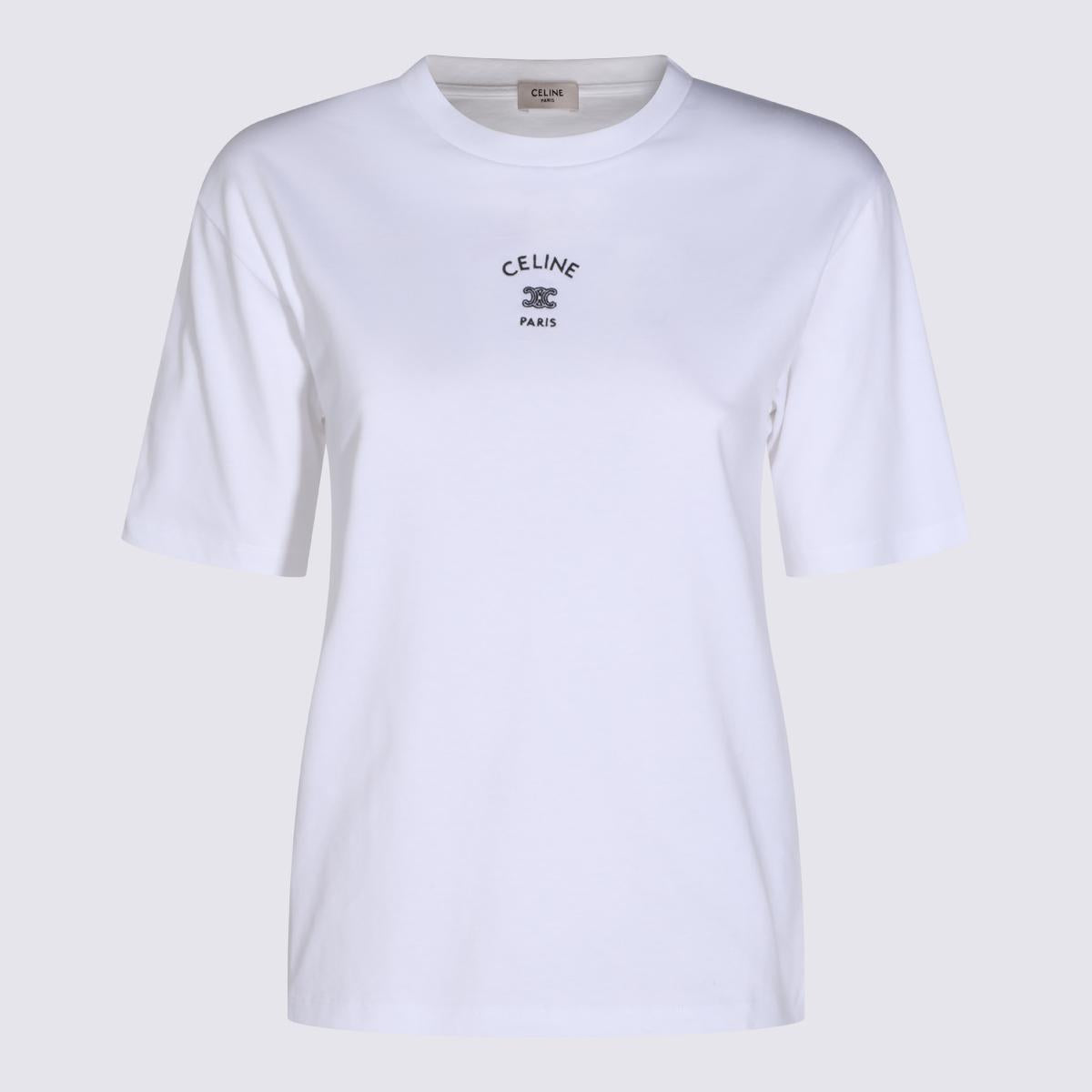 CELINE Short Sleeve T-Shirt FW26 RX0LJ124201OB