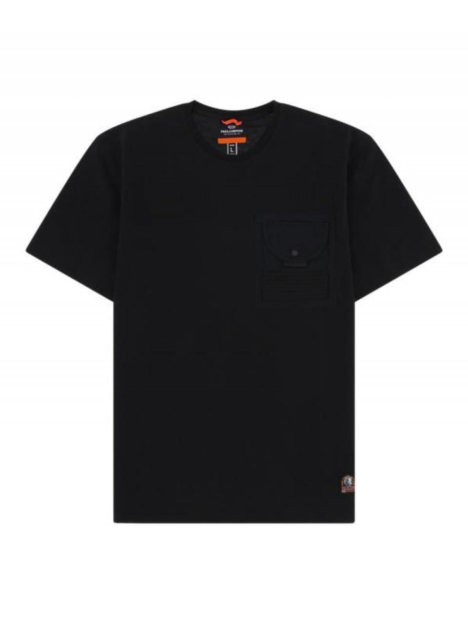 Parajumpers MALHAM Graphic T-Shirt Men’s Cotton Navy PMTSRY 01