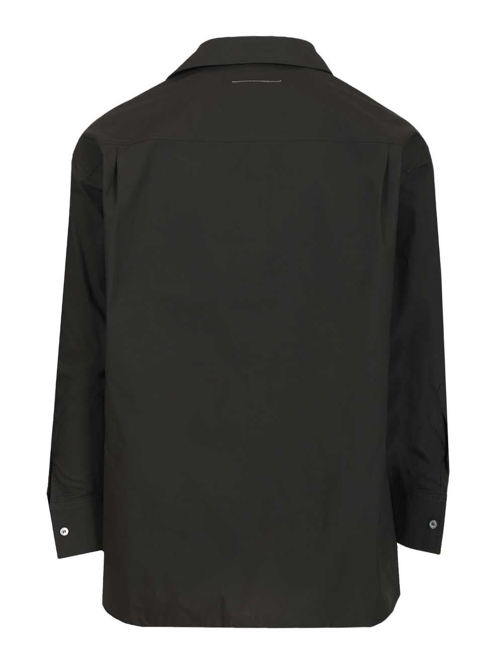 Maison Margiela Long Sleeve Shirt SS26 Black