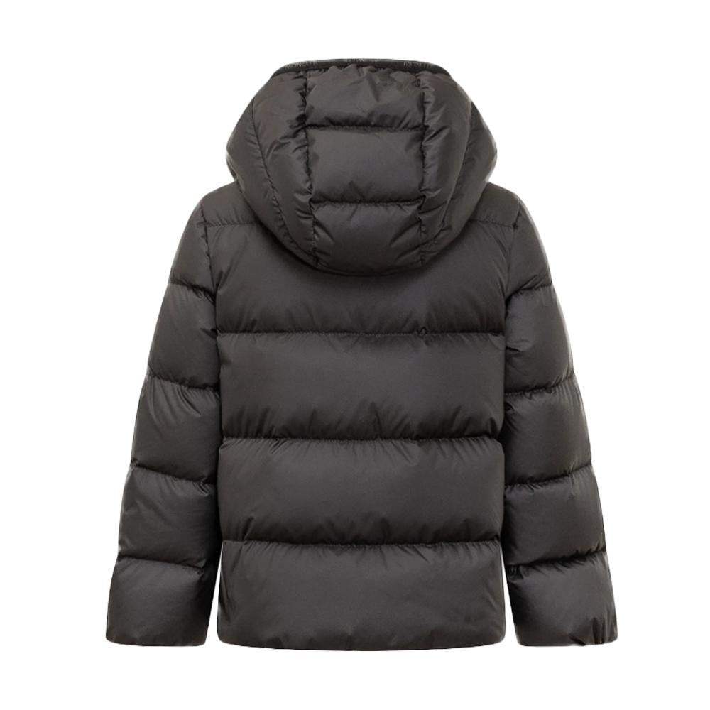Moncler Black BEULAH Logo Patch Down Puffer Jacket Women 1A00040 54AQE 999