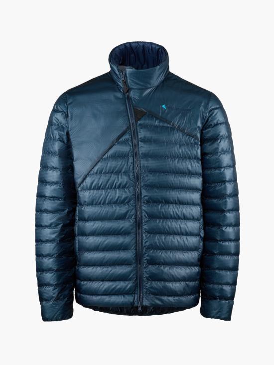 Klattermusen Women’s Short Down Puffer Jacket 10299657 INDIGO BLUE DOM