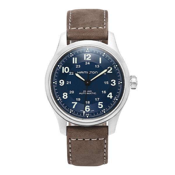 Hamilton Khaki Field Titanium Men's Leather Watch H70545540