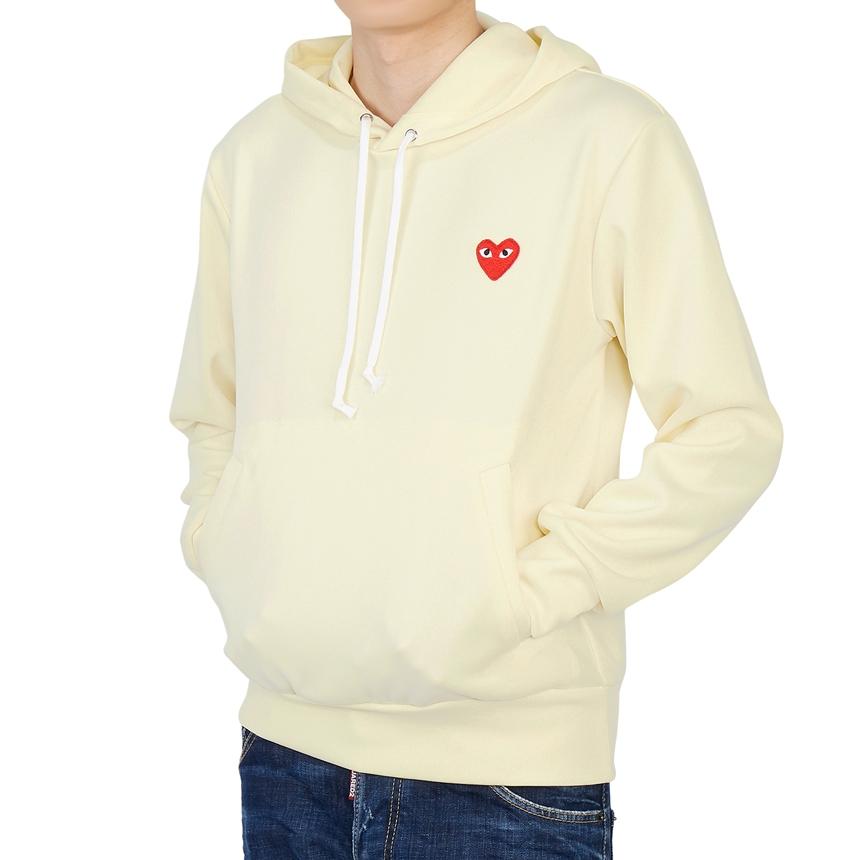 Comme des Garcons Red Heart Patch Men’s Hoodie AX T174 051 3