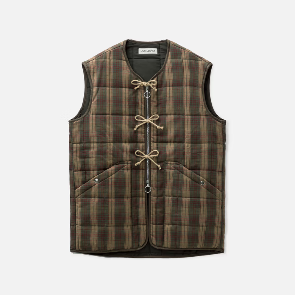 OUR LEGACY Padded Liner Vest