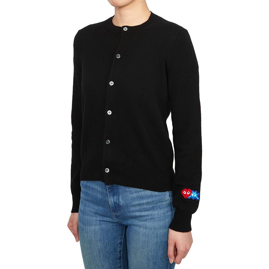 Comme des Garcons Invader Double Wappen Women’s Cardigan AZ N087 051 1
