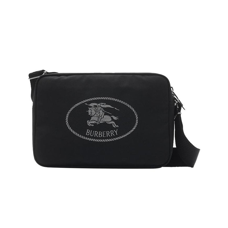 BURBERRY Black Nylon Orkney Crossbody Bag for Men