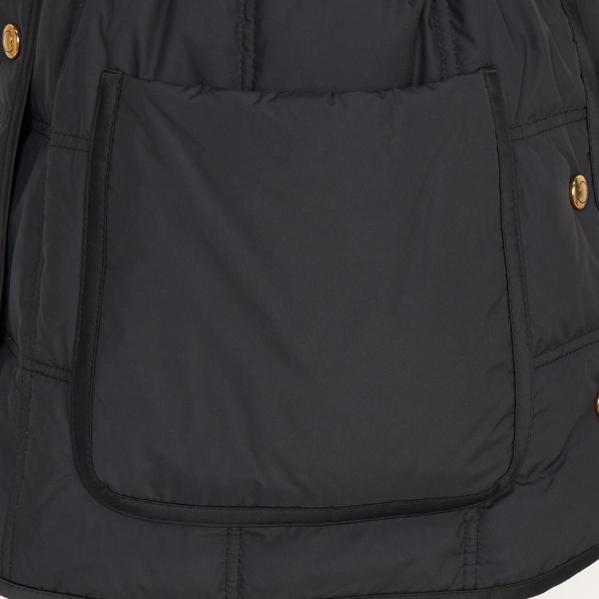 Moncler Women’s Quilted Puffer Jacket Black