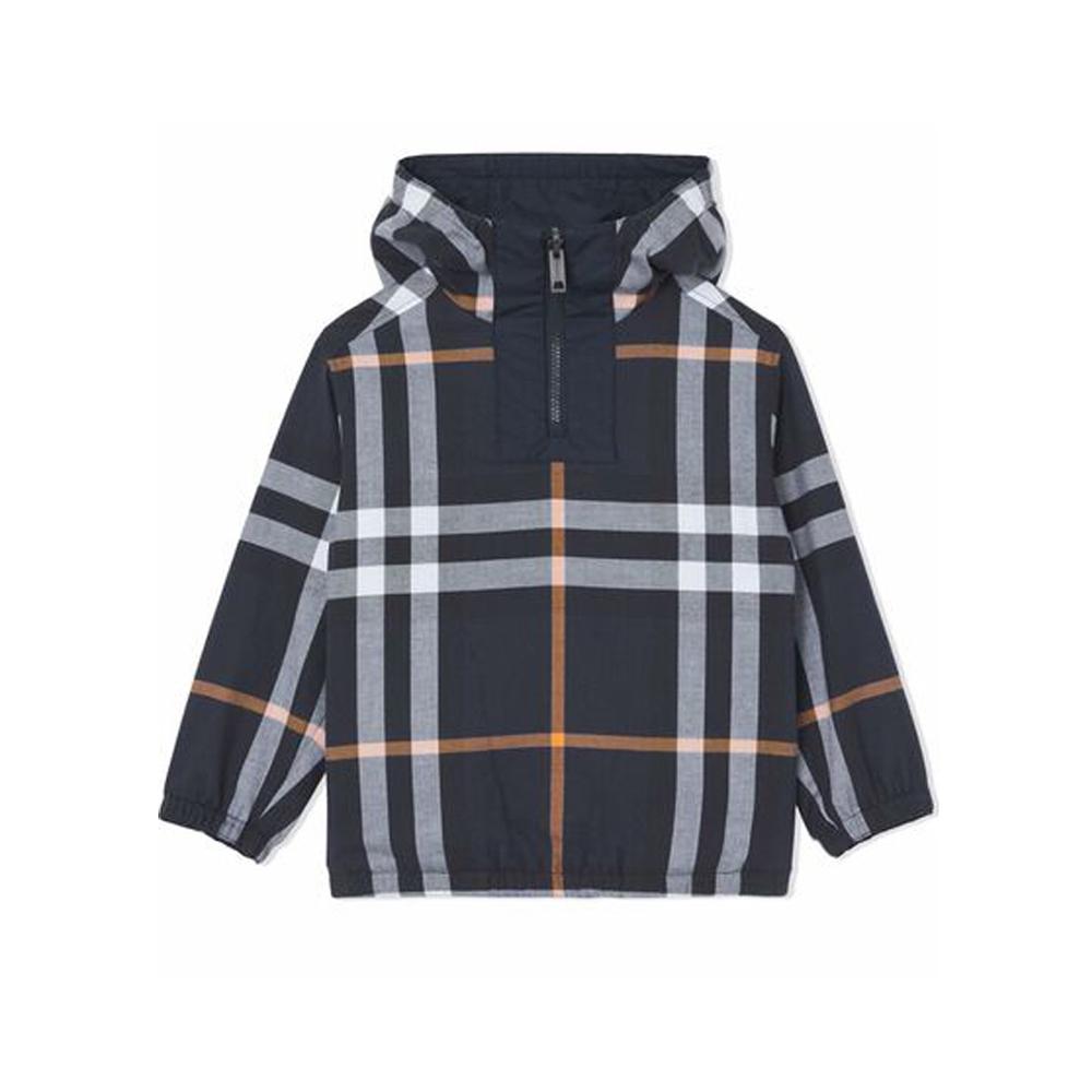 BURBERRY Reversible Logo Hooded Jacket for Women Kids 22SS