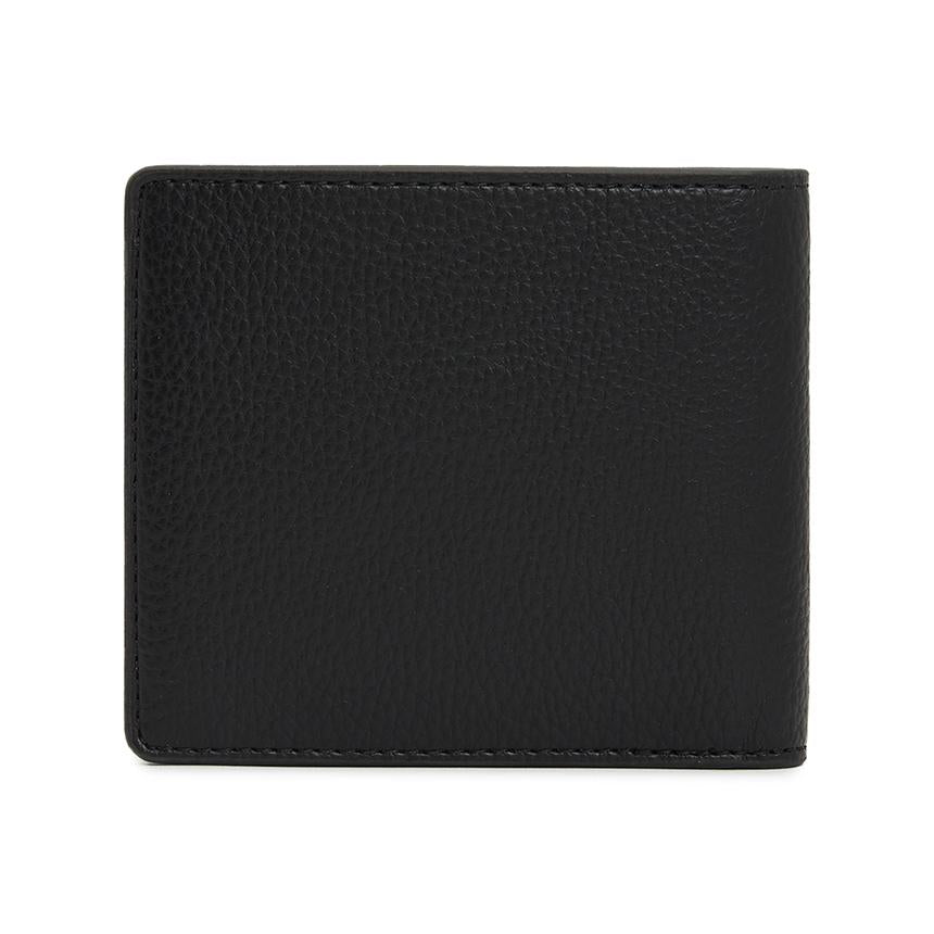 Vivienne Westwood Black Leather Bifold Wallet for Men