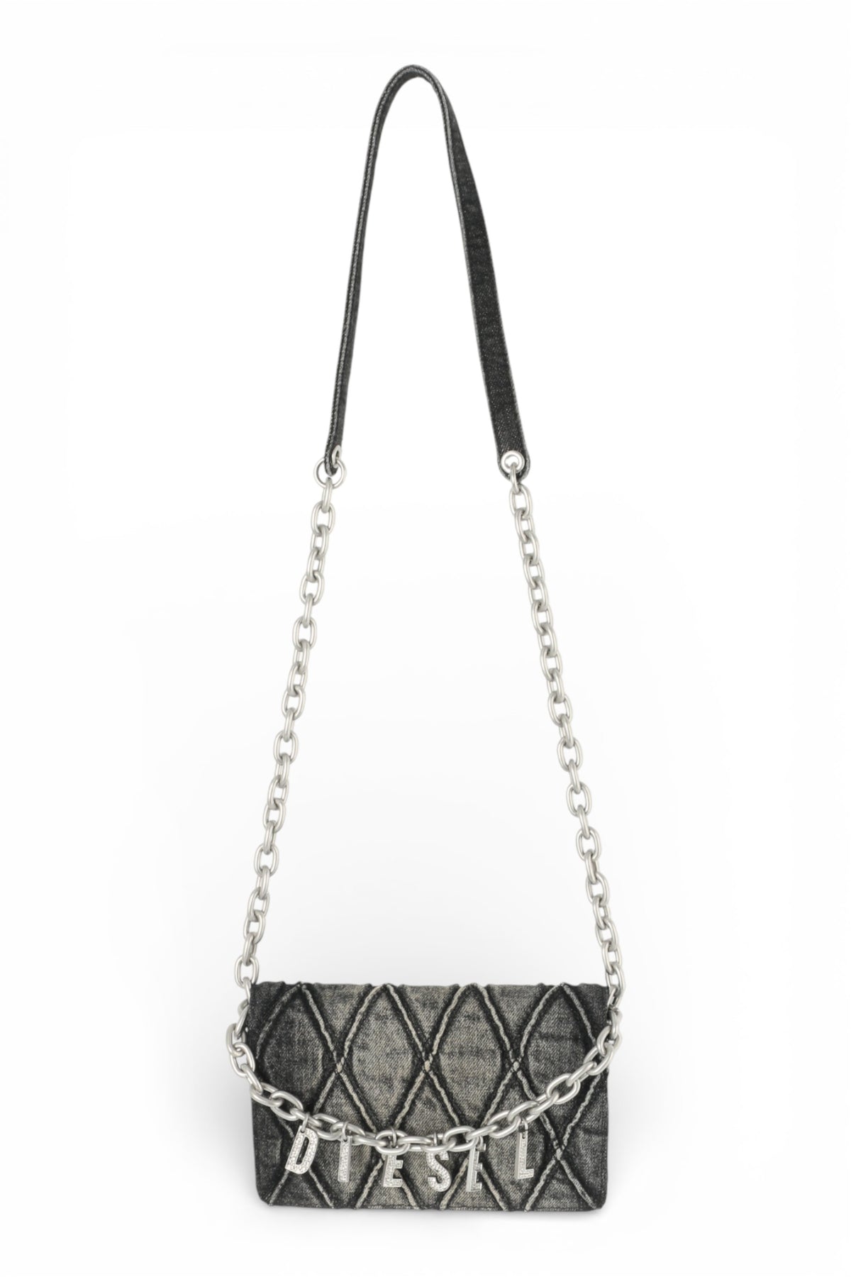 DIESEL Black CHARMD Wallet Strap Shoulder Bag X10281P6330 T8013