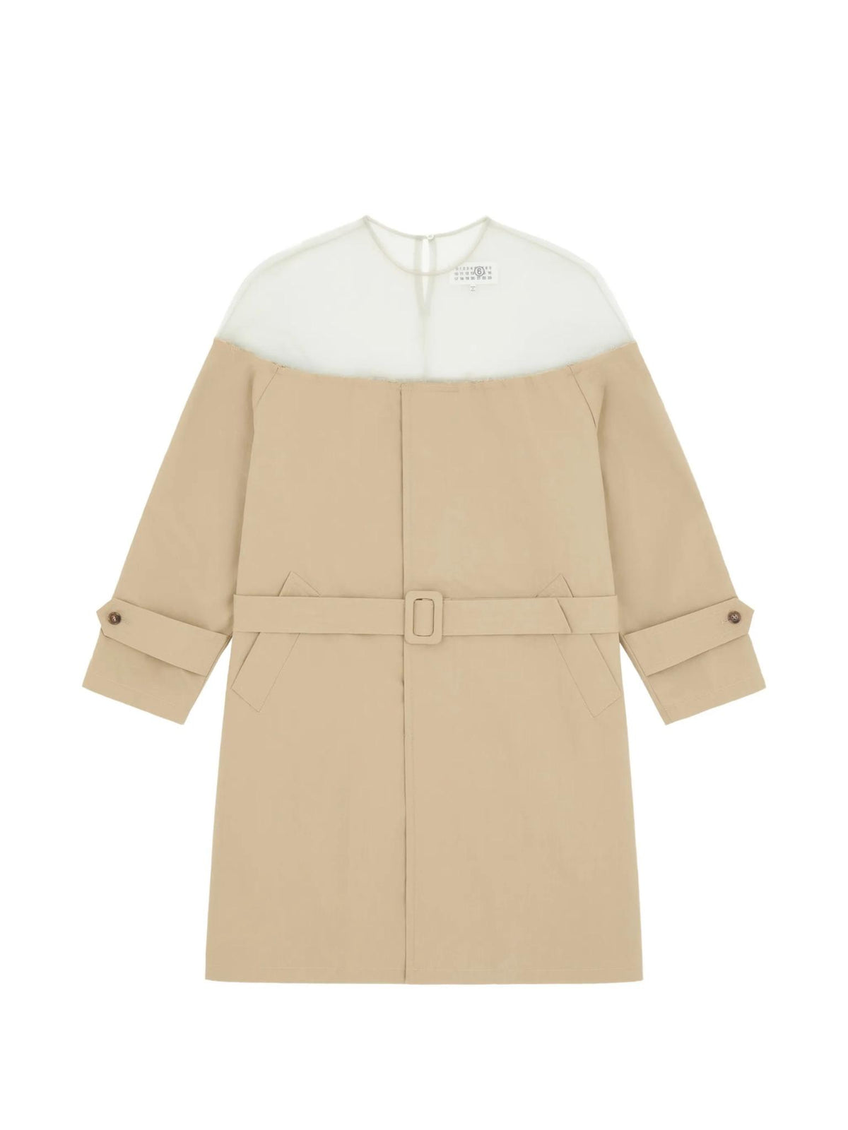 Maison Margiela Long Sleeve Trench Coat Women SS26 S62DD0062M35858