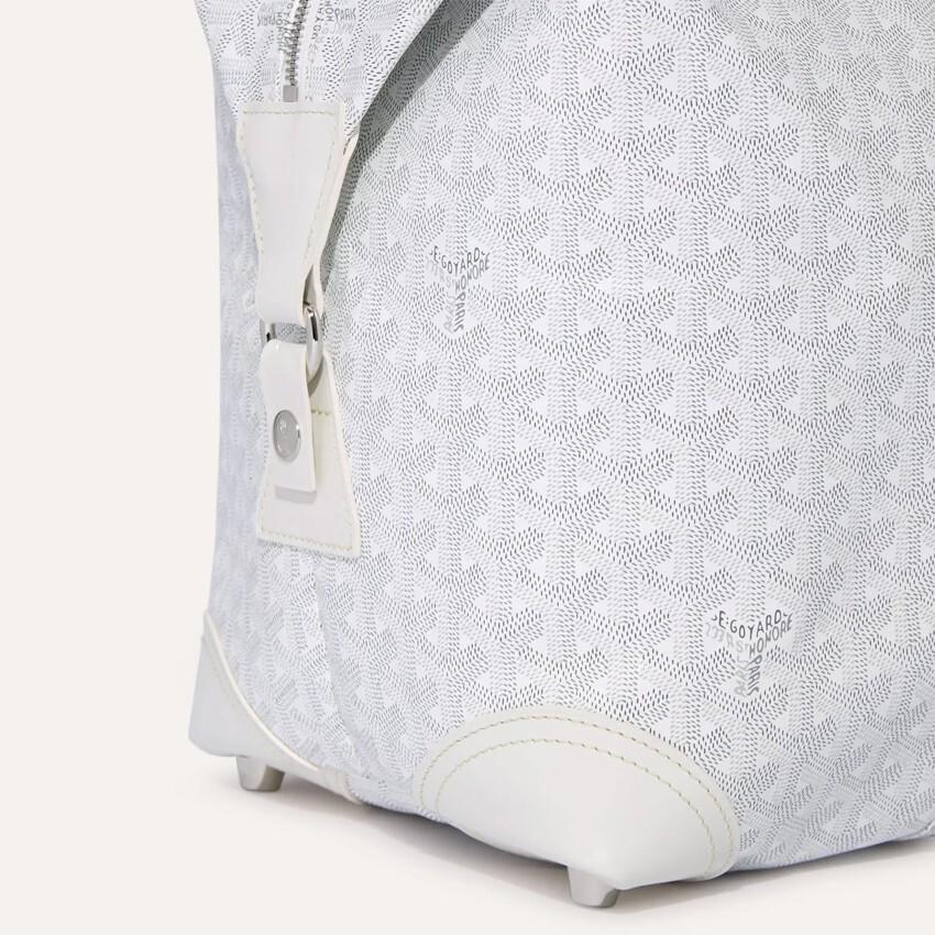 GOYARD Unisex White Bowling 45 Clutch Bag BOWLIN045 TY50 CL50P