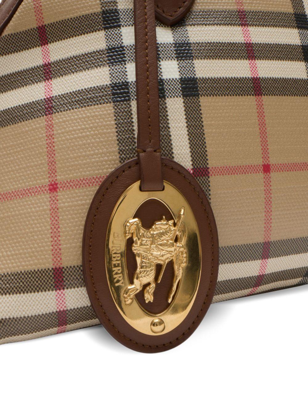 BURBERRY Leather Tote Bag Brown Women’s Handbag