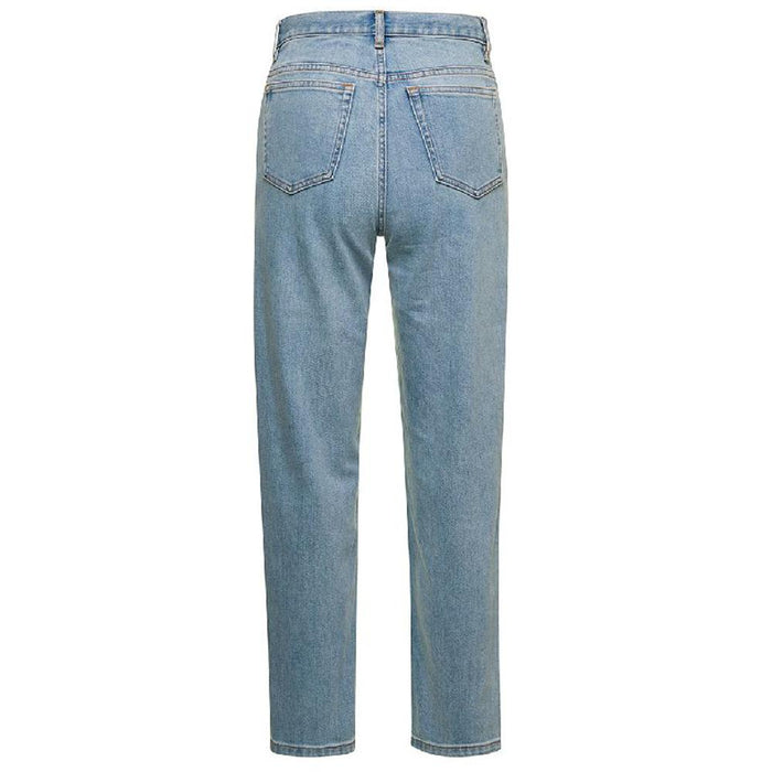 A.P.C. Light Wash Martin F Cropped Denim Pants