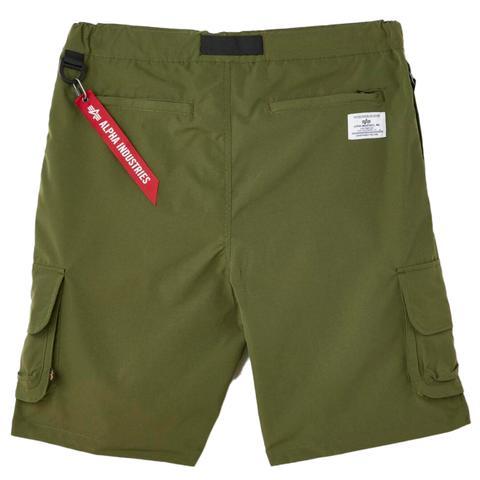 ALPHA INDUSTRIES Men's Cotton Casual Short Pants MBB53001C1OG107GREEN DOM