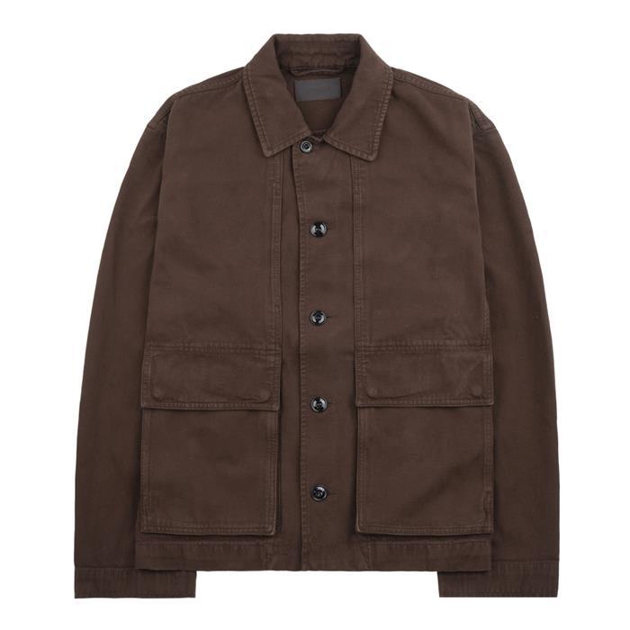 Lemaire Garment-Dyed Heavy Broken Twill Jacket
