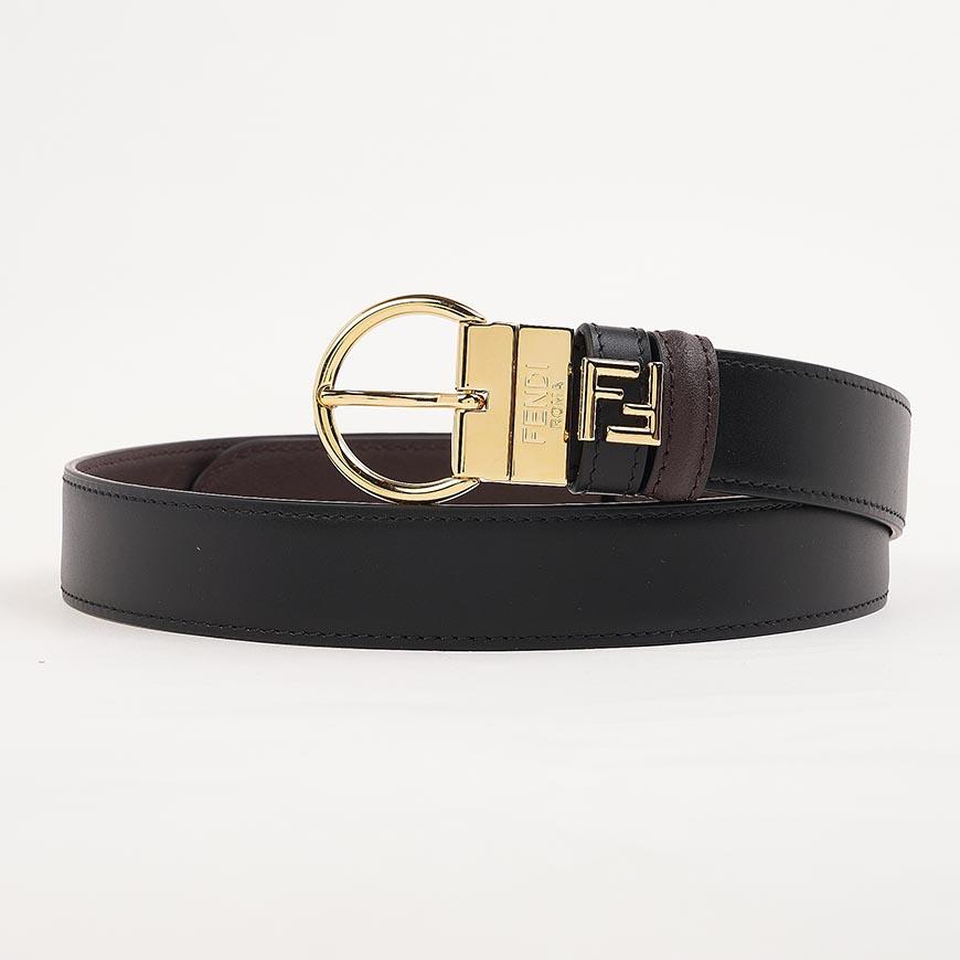 FENDI Women’s FF Reversible Belt 8C0753 AAIW F1DDQ