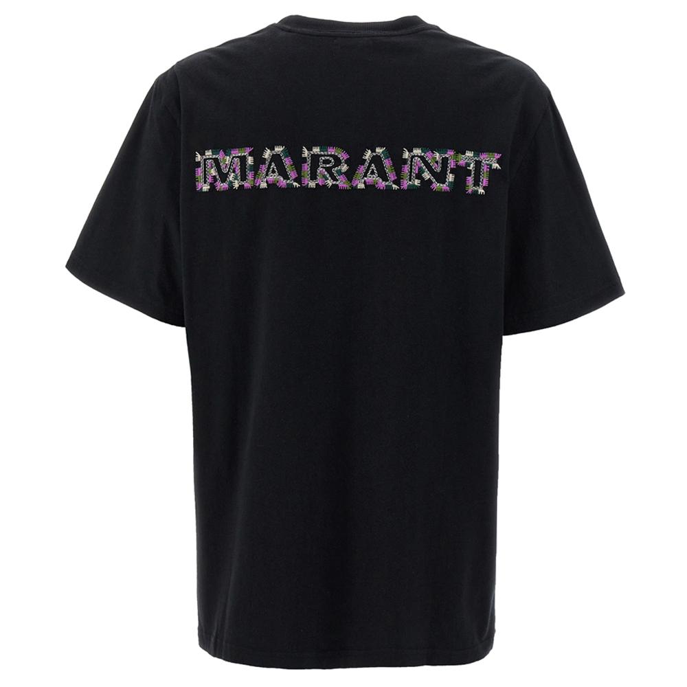 Isabel Marant HUGO Embroidered T-Shirt Black Men’s