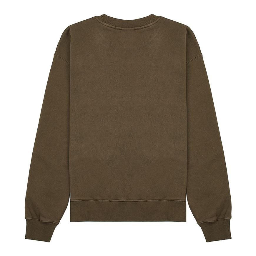Maison Kitsune College Fox Print Comfort Sweatshirt for Wome LW00306KM0307 KHAKI